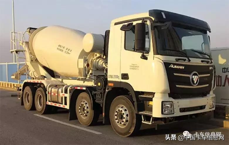 欧曼国五牵引车新车,15年欧曼9.6高栏350马力