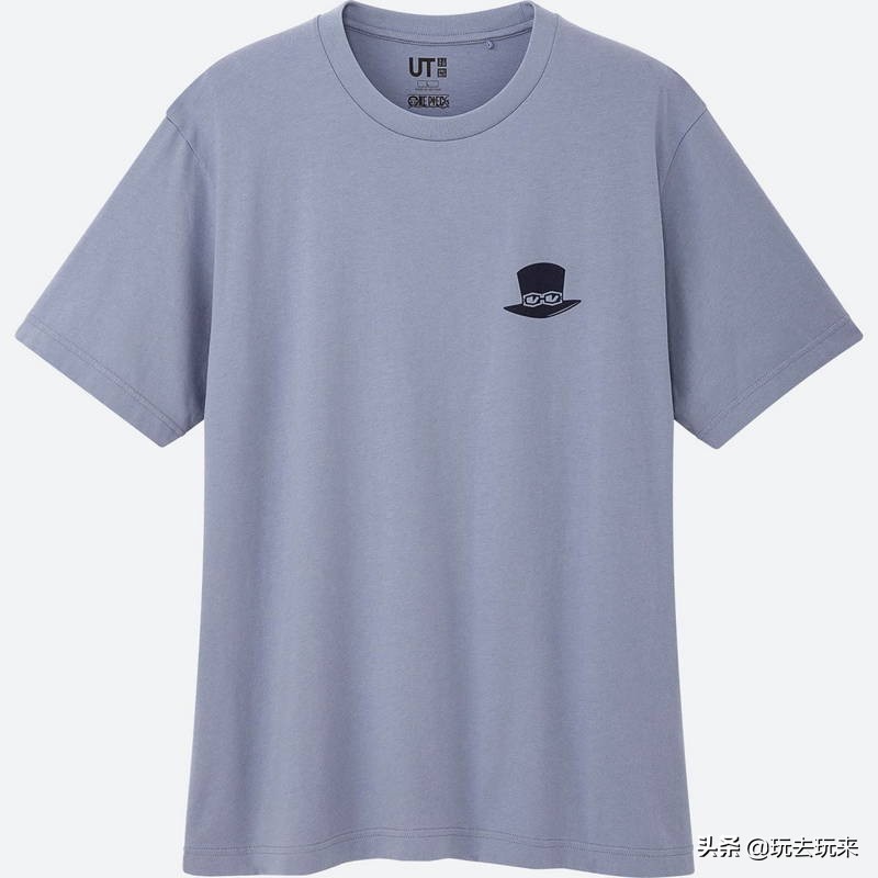 优衣库海贼王50周年短袖,优衣库海贼王联名2022搭配