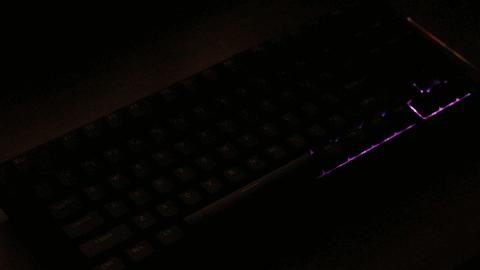 高性价比87键，手感出色HEXCORED87RGB机械键盘体验