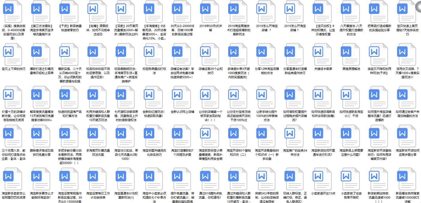 淘宝店铺基础提高权重怎么操作,提高淘宝店铺权重小技巧