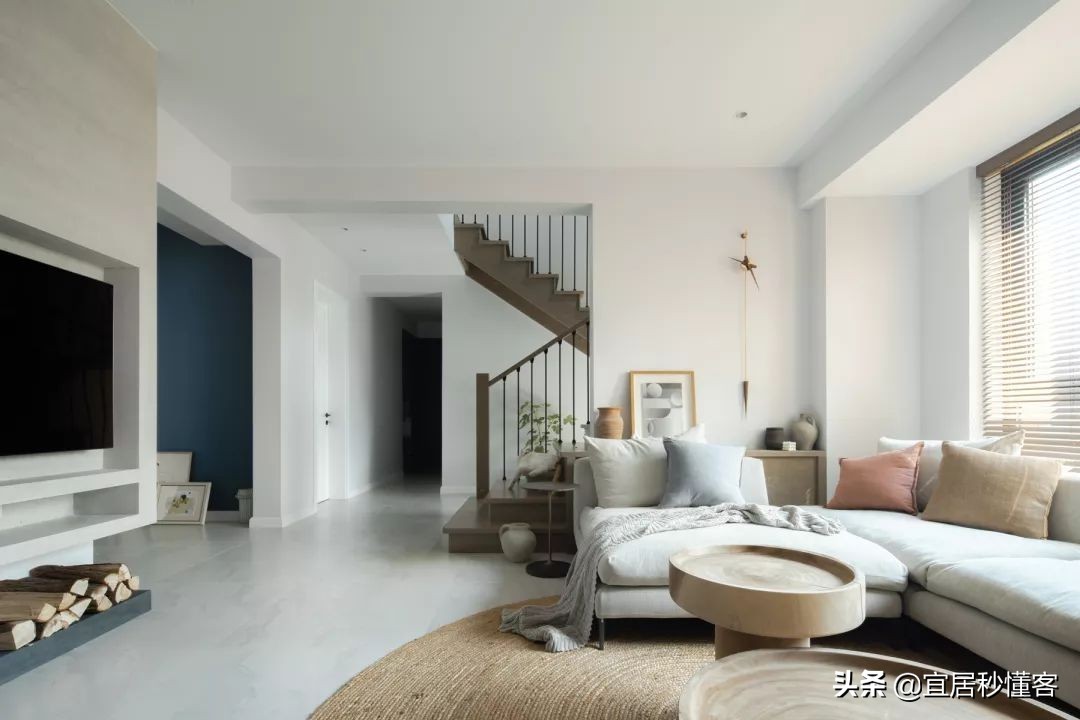 120平米客餐厨南北一体装修效果图,神级改造40平方米房