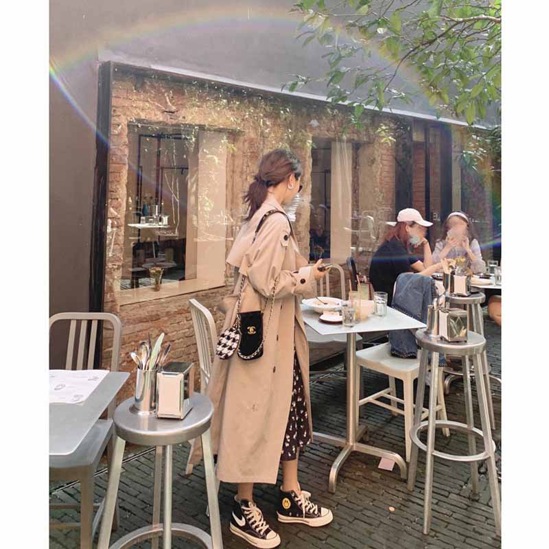 淘宝风衣店铺推荐高质量女,淘宝女中长风衣