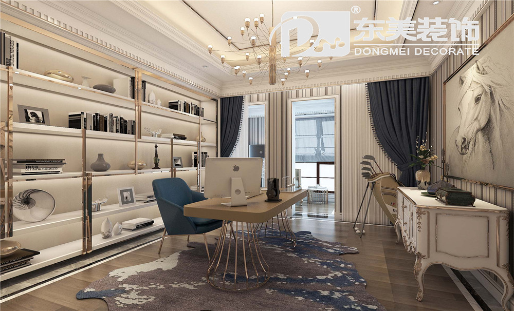 风水中书房的最佳方位图片,书房放什么电脑好