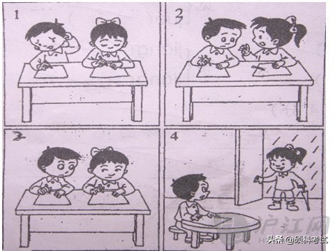 一二年级语文看图写话50篇含范文,看图写话必考一二年级范文和图