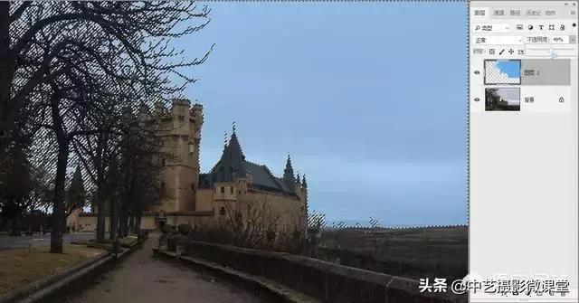 photoshop更换天空,ps精修换天空