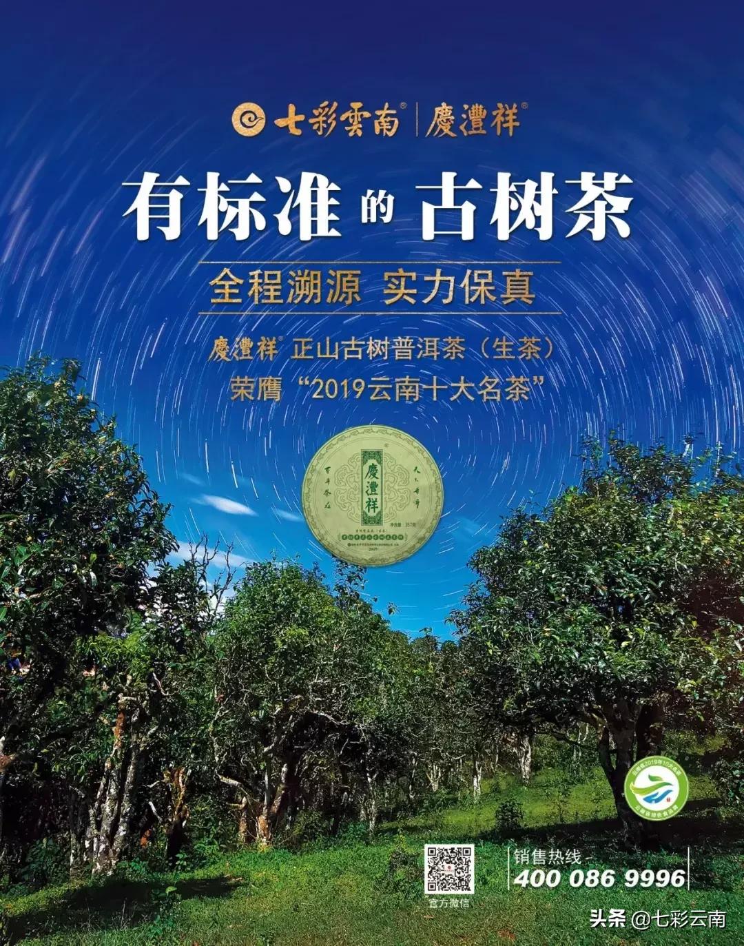 七彩云南庆沣祥生茶,2018年云南普洱茶十大名茶