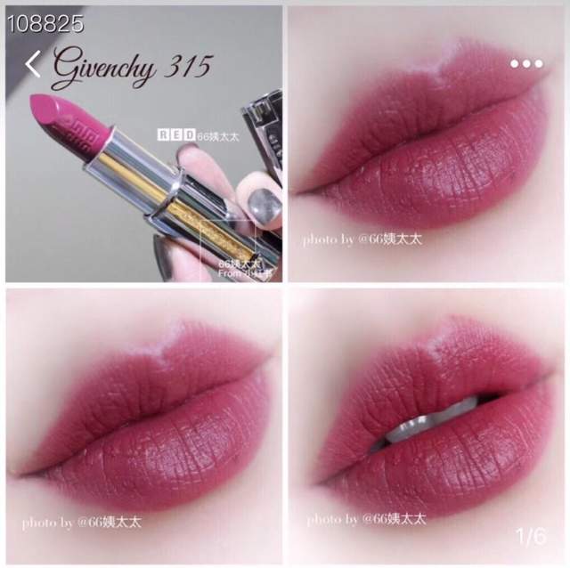 纪梵希口红全色号试色,纪梵希裸色系口红色号推荐