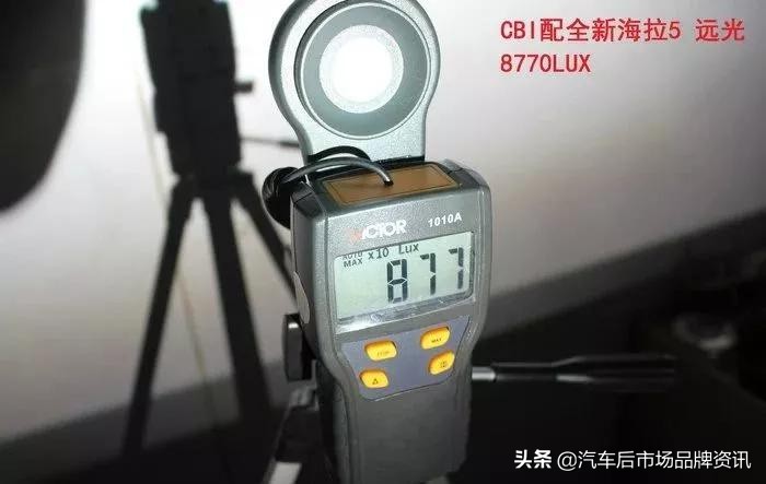 氙气灯6000k黑夜效果,氙气灯泡真实测评