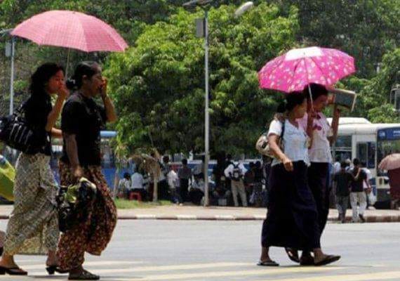 缅甸高温已持续超50度,缅甸天气灾害