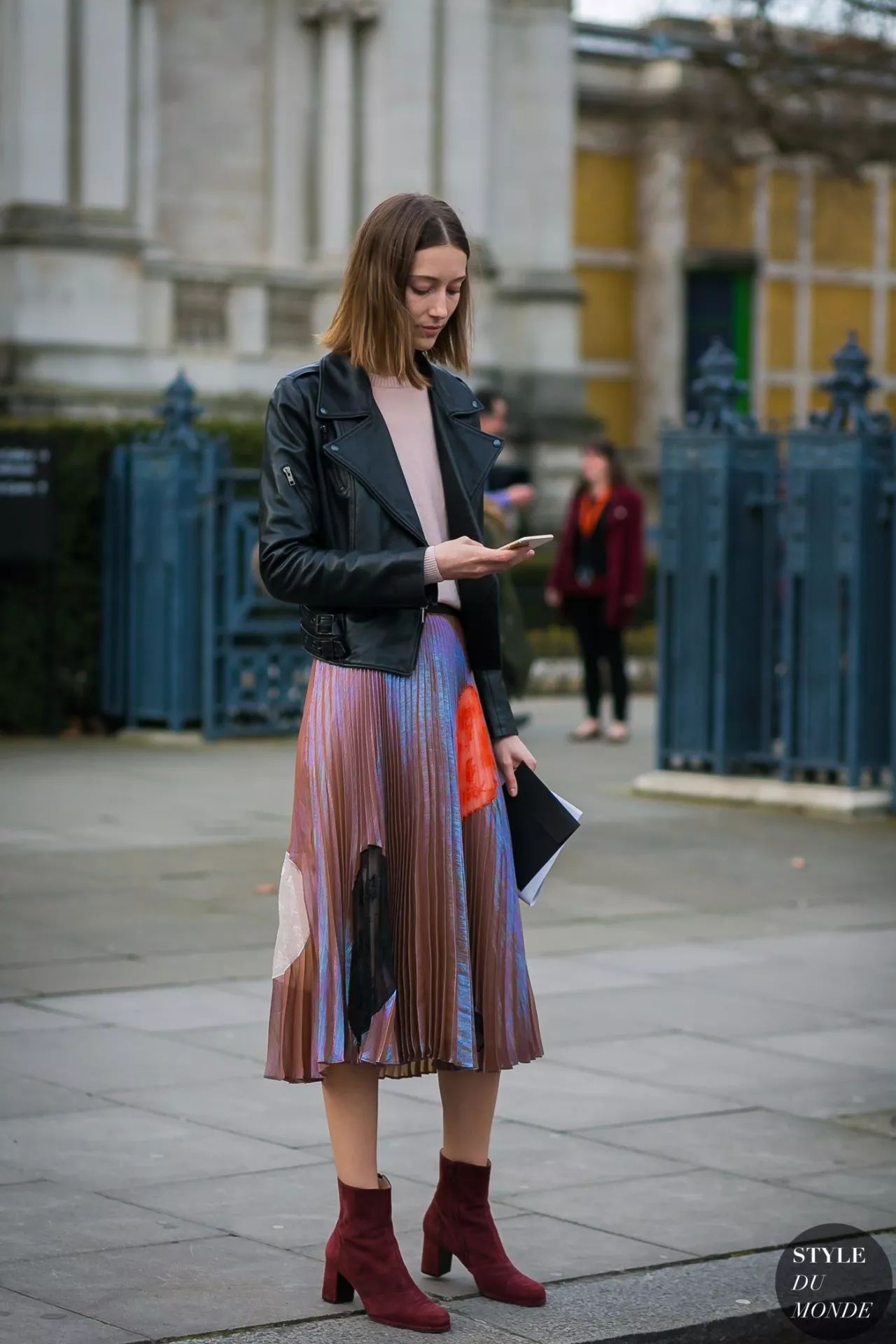 冬季百褶裙怎么选显瘦,长款百褶裙测评秋冬搭配