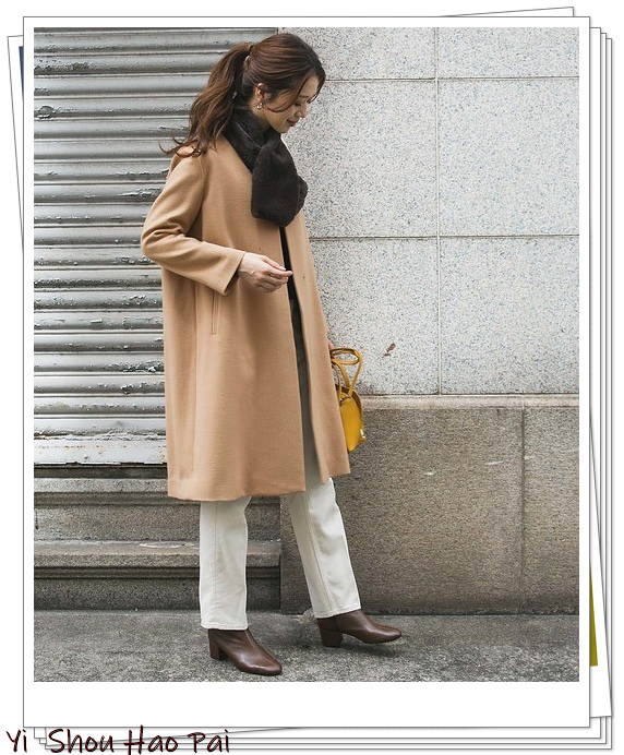 大衣没有领子怎么搭配,大衣领子没有型怎么定型