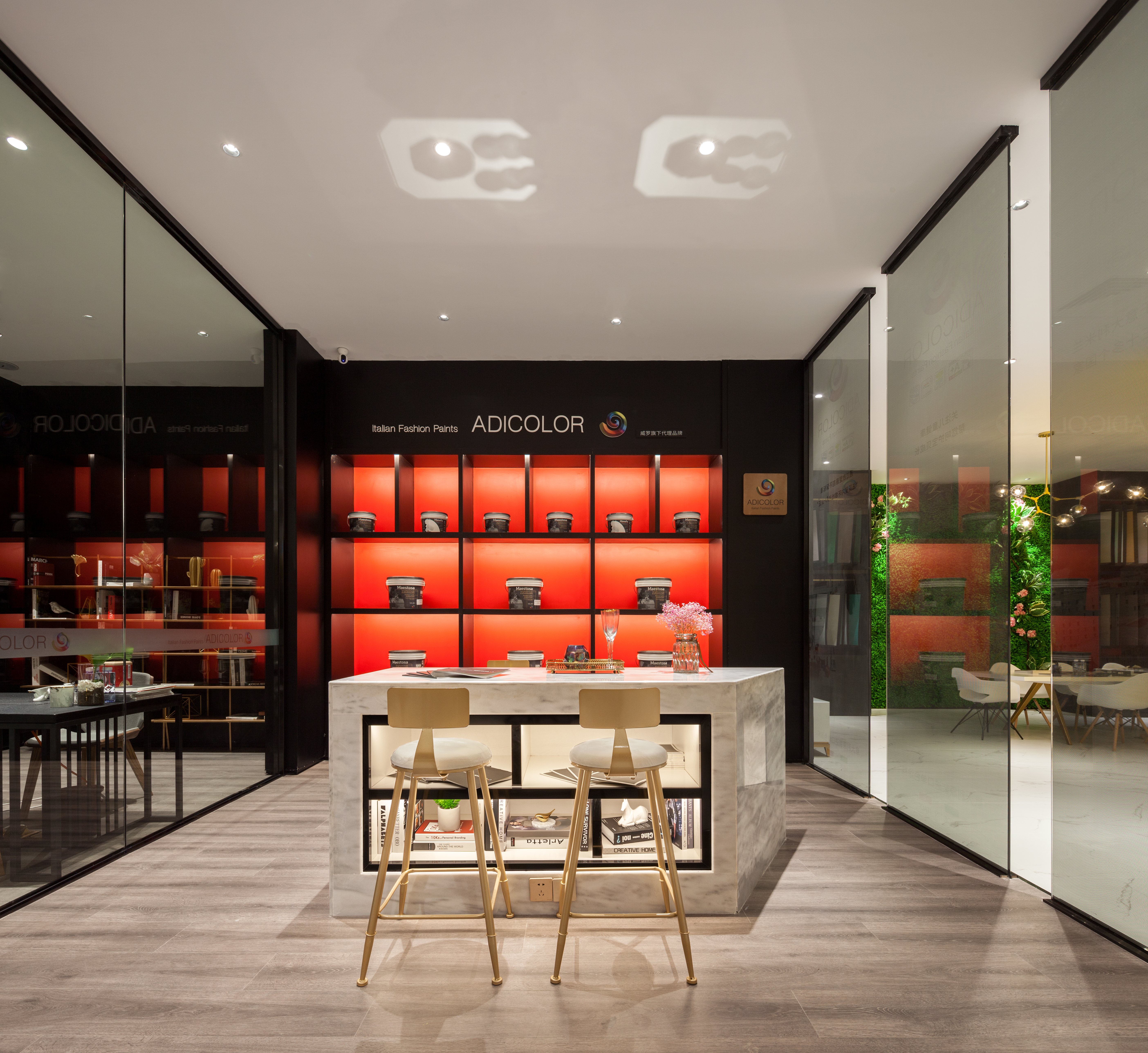 由伟壮设计高端研发中心,涂料店设计大师排名前十