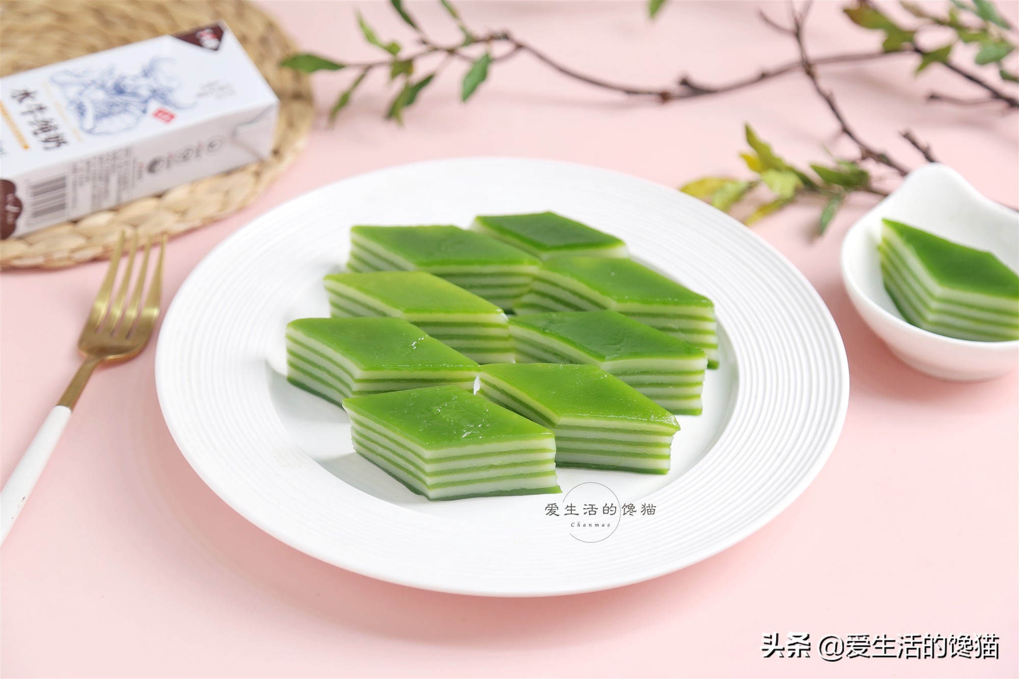 制作彩虹千层糕,怎么制作千层糕更q弹