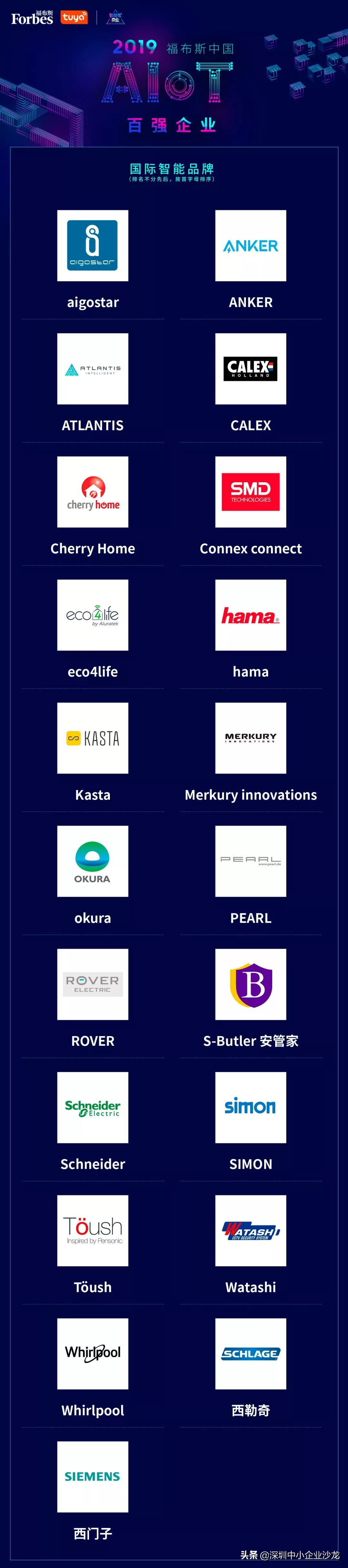 喜报|银星智能获评「2019福布斯中国AloT百强企业」
