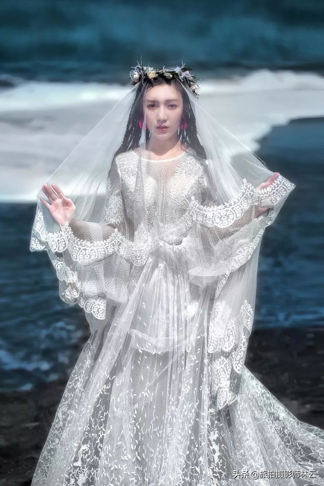 地球一周婚纱照,绕地球拍的婚纱照