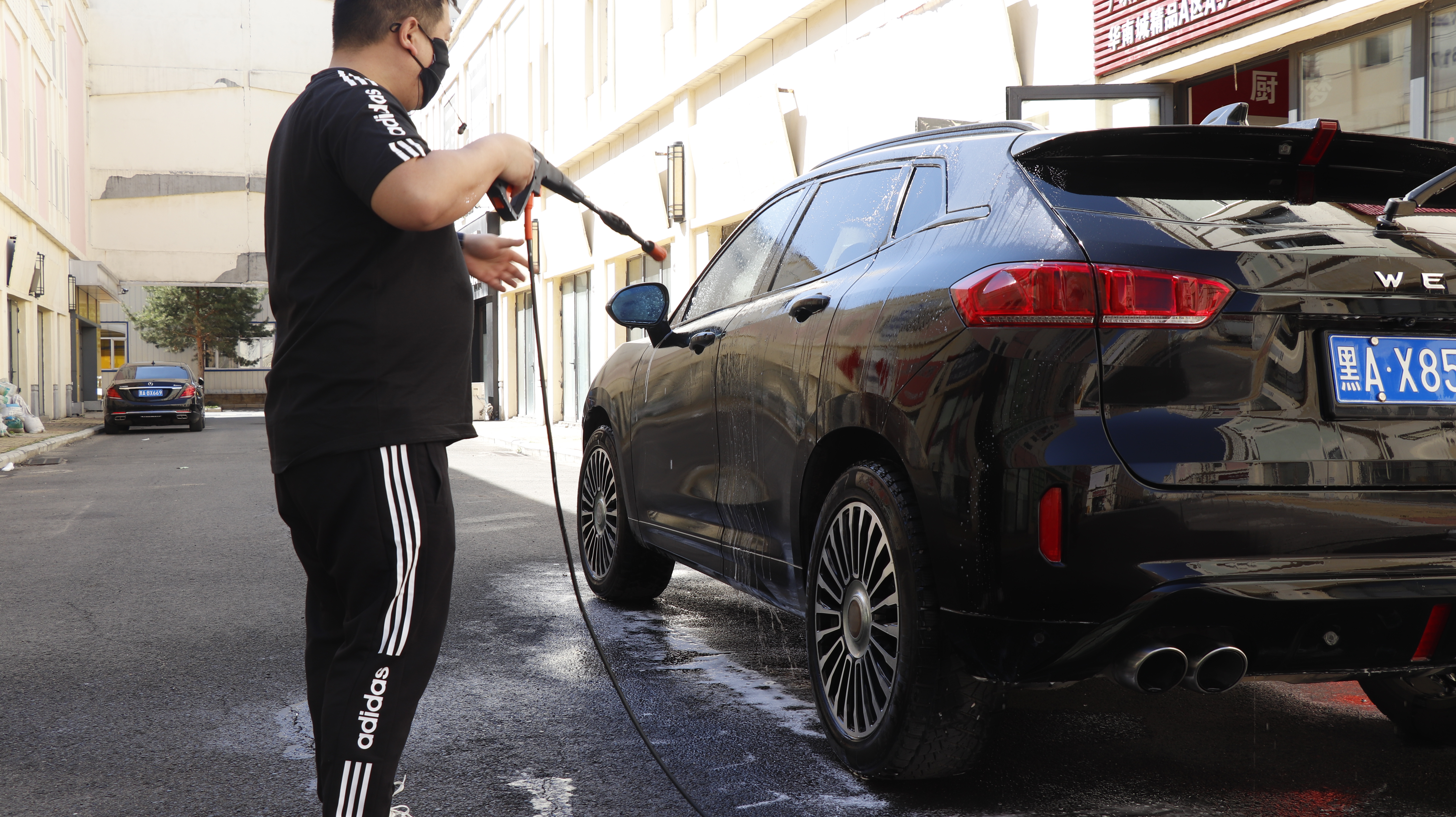 省水家用洗车机,便携洗车水评测