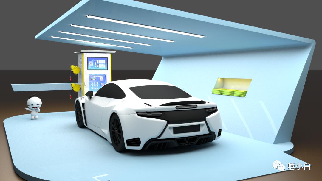 嘻小白自助洗车店开业啦！你还不来