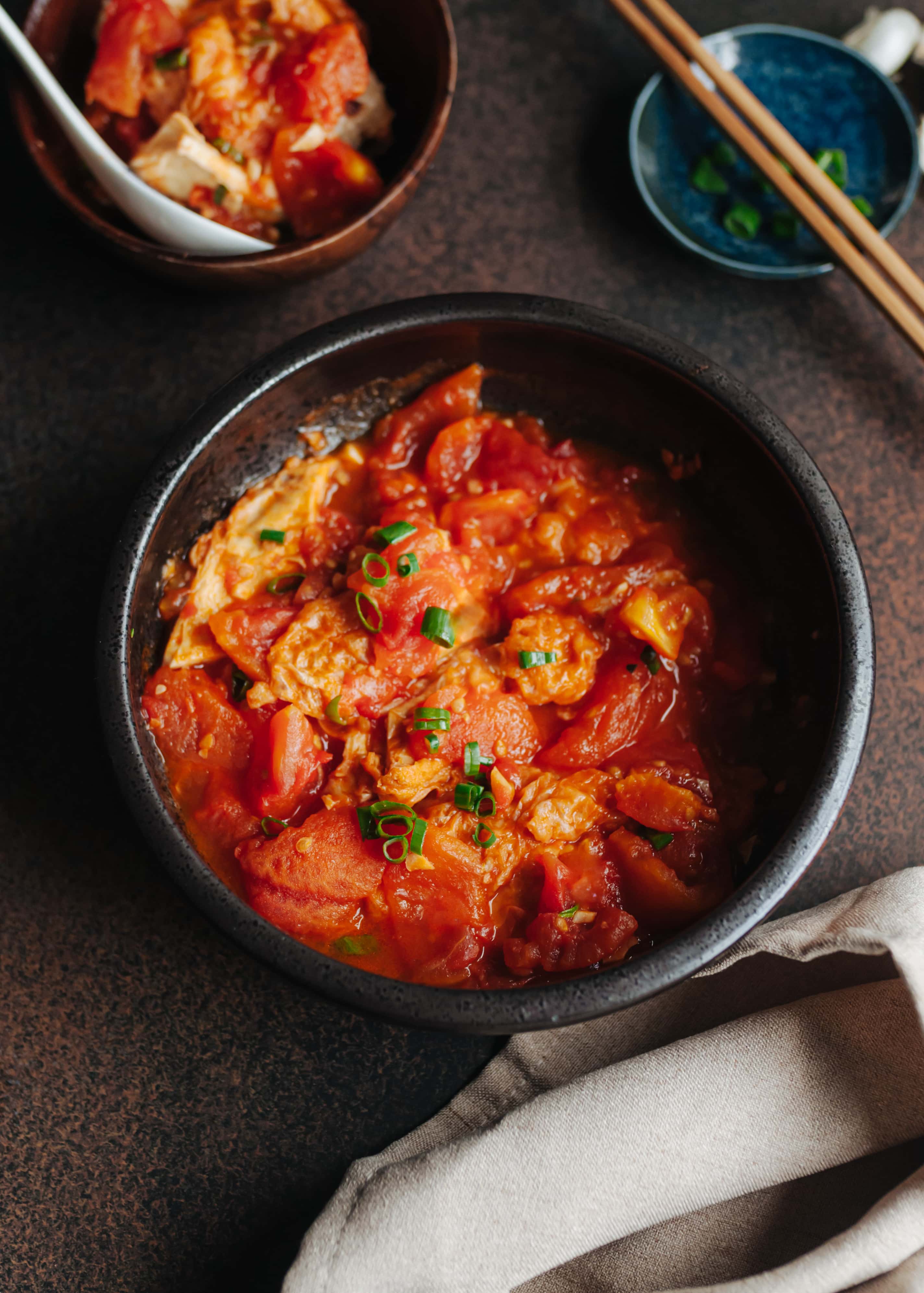 番茄鸡蛋腐竹汤的做法,腐竹番茄炒鸡蛋的做法