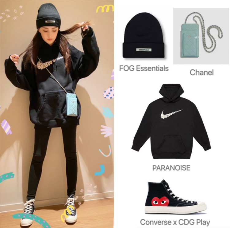 徐璐私服穿搭更新,徐璐日常穿衣打扮