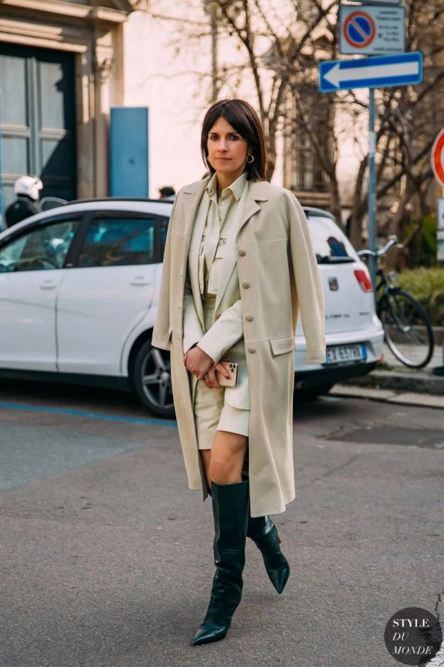 西装+短裤：爱上了这个春季的王牌组合