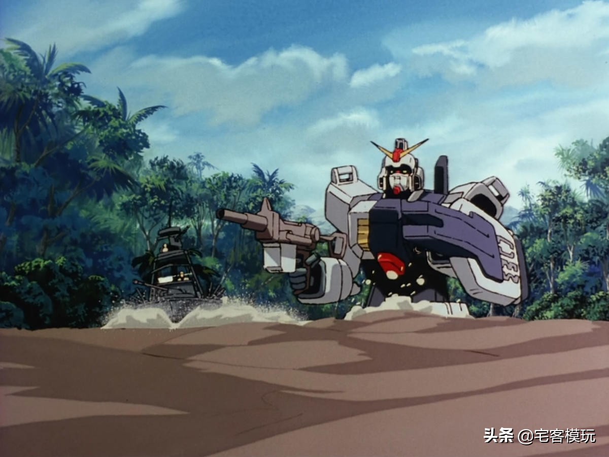 模玩机设：“爱娜，我喜欢你！”HG新生陆战型高达