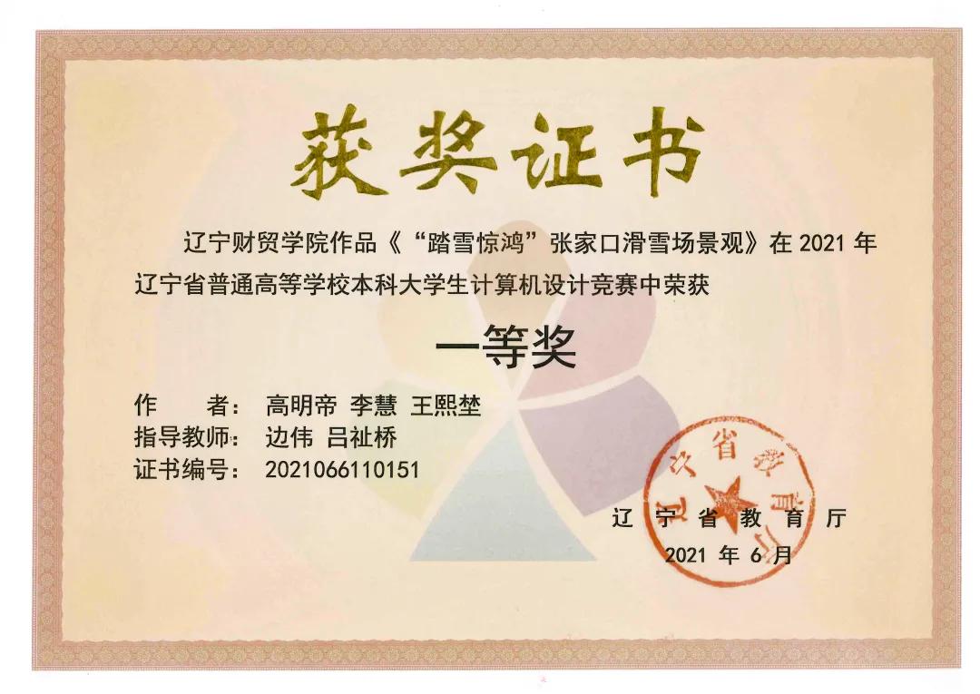 喜报我校学子再获省赛大奖,全国大学生计算机竞赛冠军