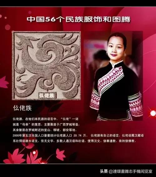 外网评论中国56个民族服饰,56个民族的图腾