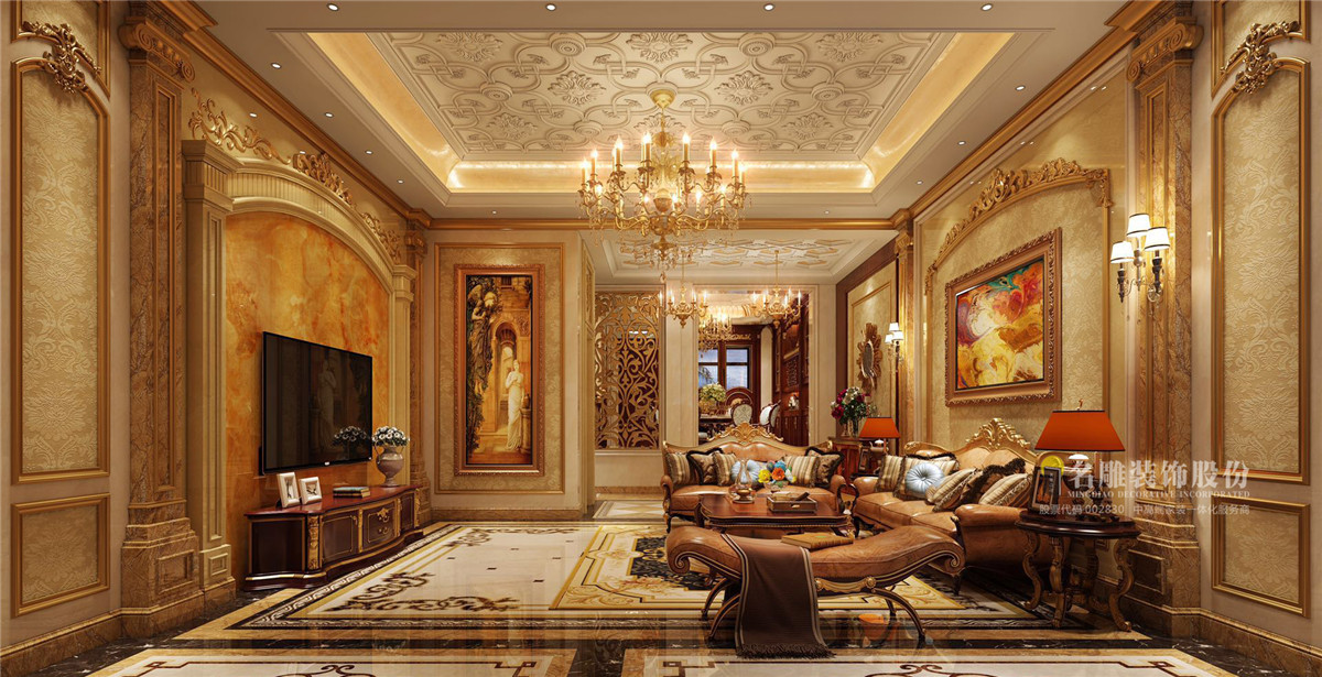 欧式奢华装修风格设计,欧式装修风格豪华霸气