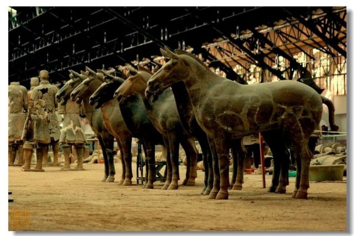 秦陵兵马俑震撼世界,震撼秦始皇陵兵马俑欣赏