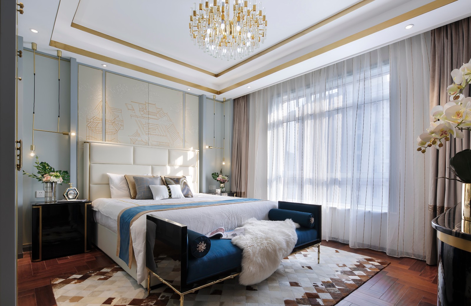 1814平米轻奢设计,146平米轻奢设计