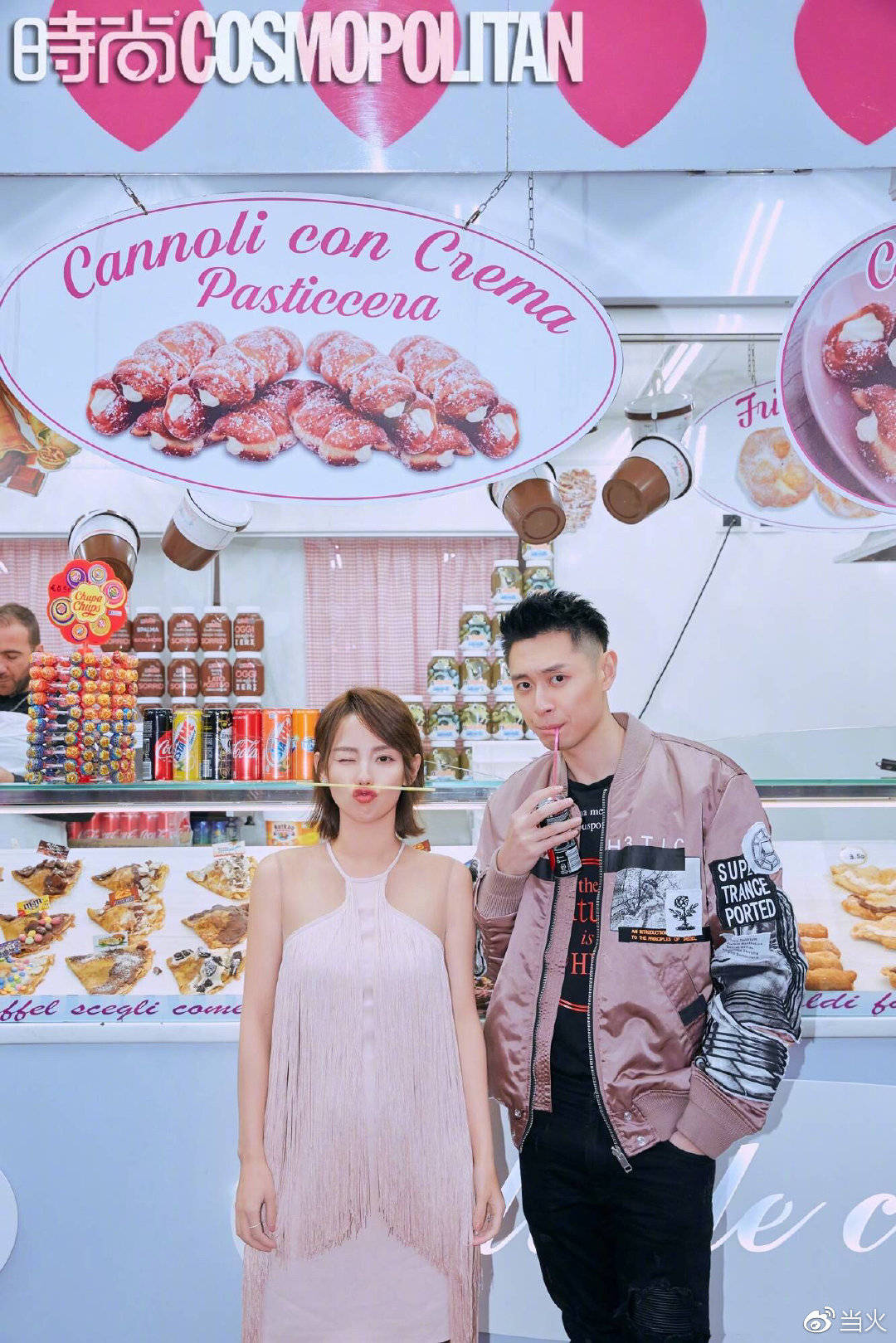 张嘉倪买超夫妻合体亲密照,买超和张嘉倪妻子的浪漫旅行采访