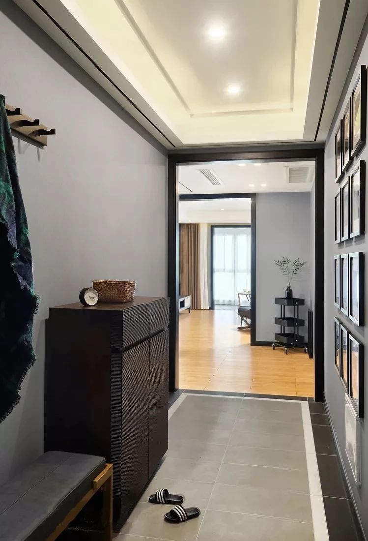 整木定制造型垭口,简约原木垭口定做