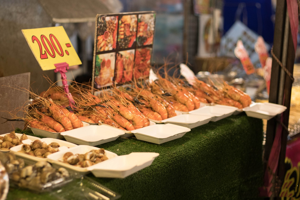 泰国美食推荐网红打卡地,泰国旅游网红打卡美食城