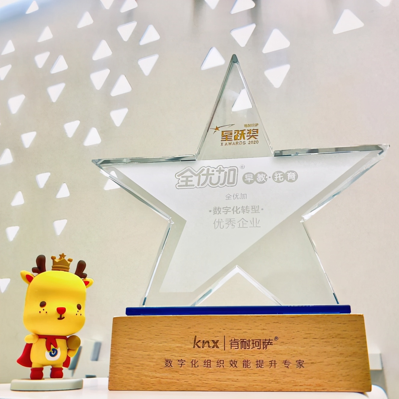 全优加教育集团荣获数字化转型优秀企业“星跃奖”