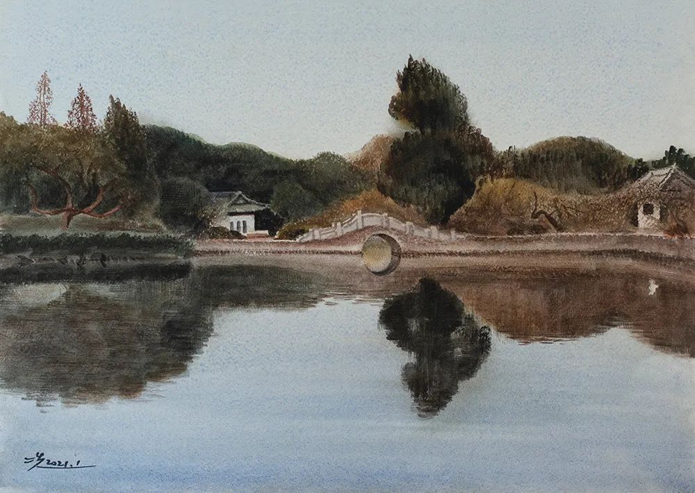 冼东文：寻找西施（蠡园情）