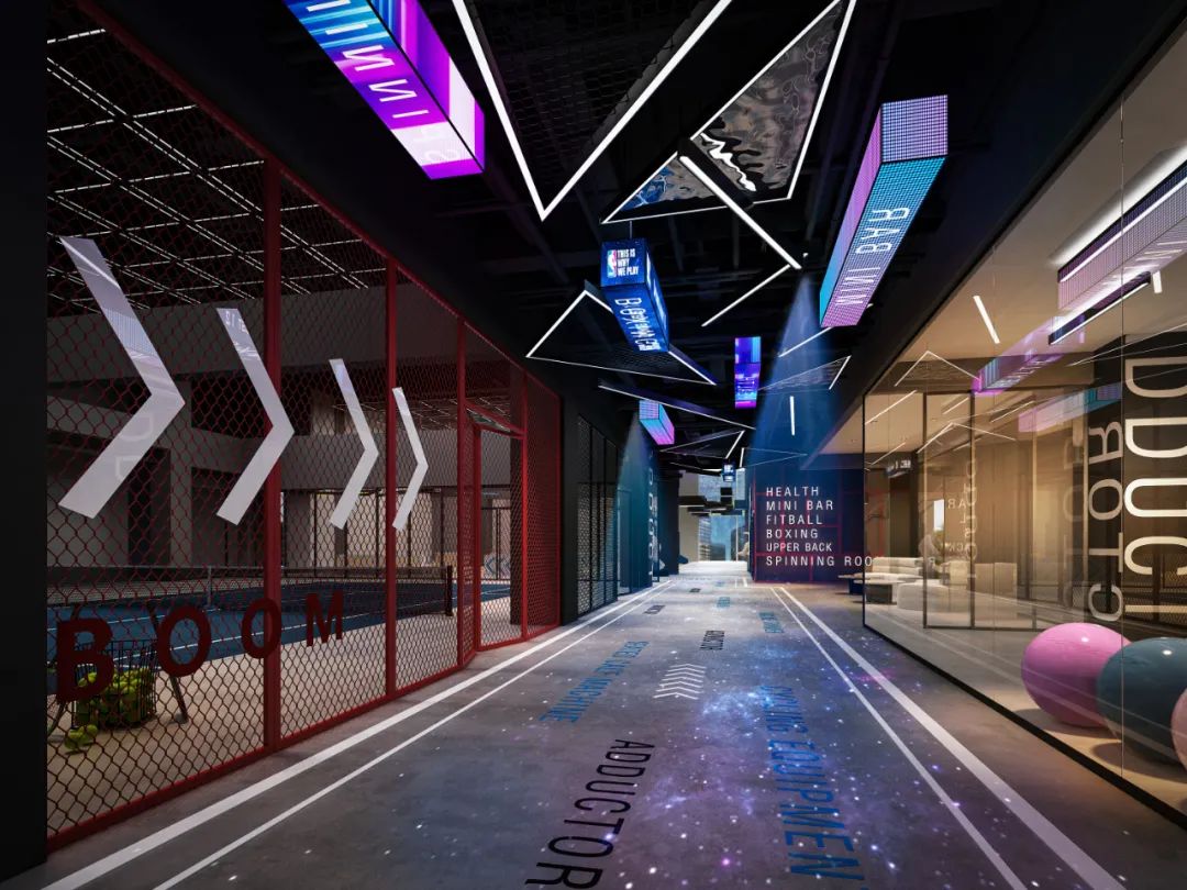 运动主题商业街区,运动主题街区