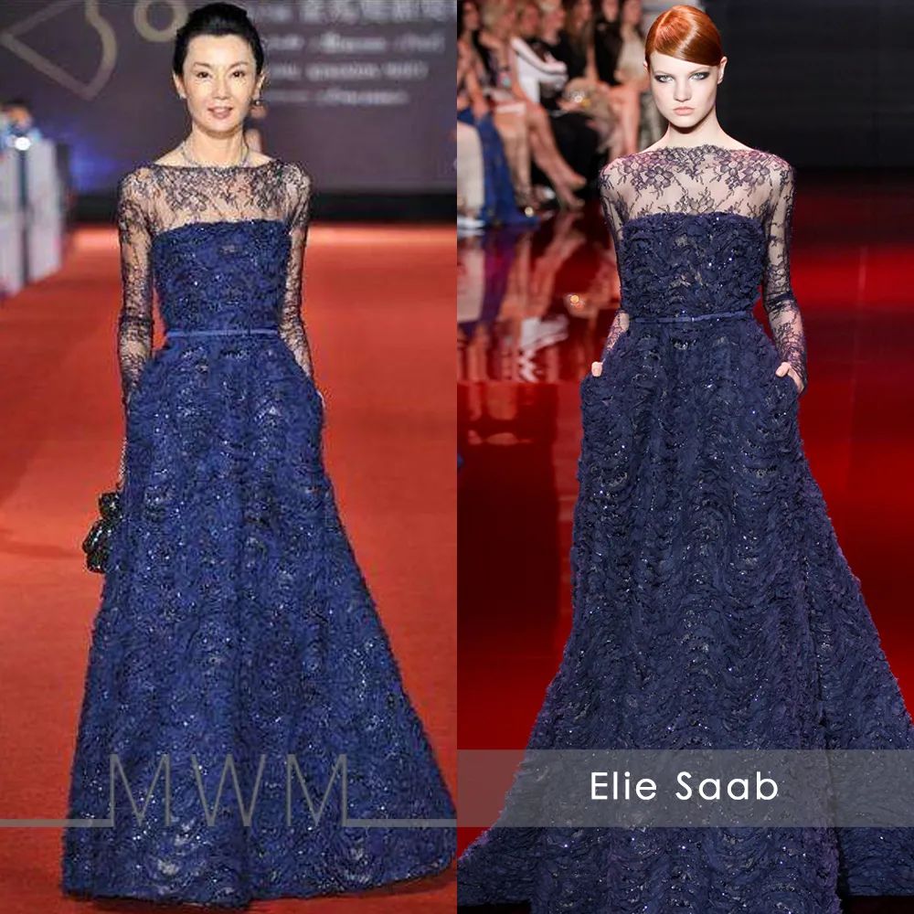 女明星穿eliesaab高定,eliesaab高定给明星穿收费吗