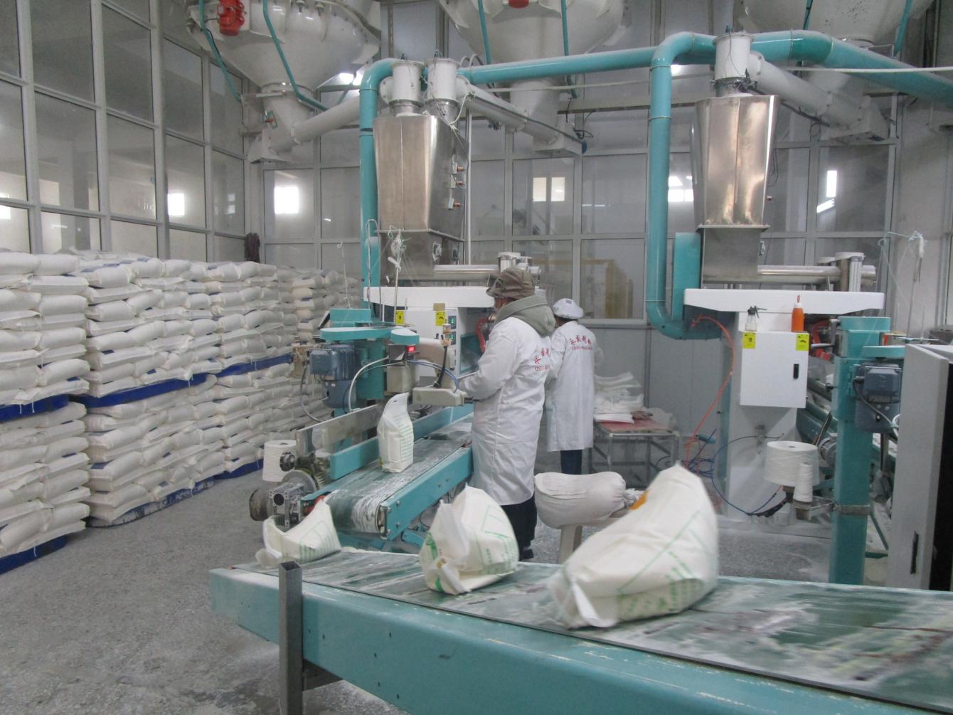 安徽省灵璧县永盛面粉厂,防疫不松劲