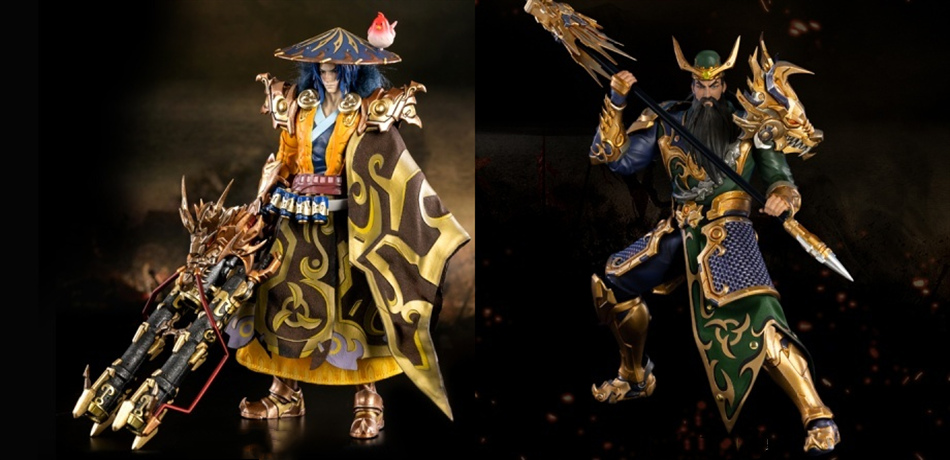 王者荣耀手办万代孙悟空零号赤焰,高达三国手办拼装