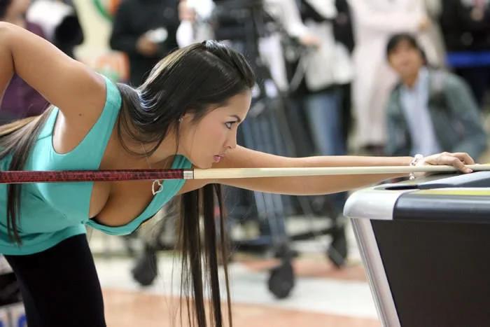 6大最美的女神级台球选手,颜值最高的台球运动员