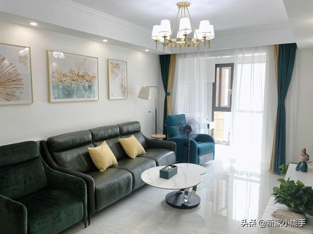 第一次装修没什么经验，选择全包，完工后的效果还不错，很喜欢