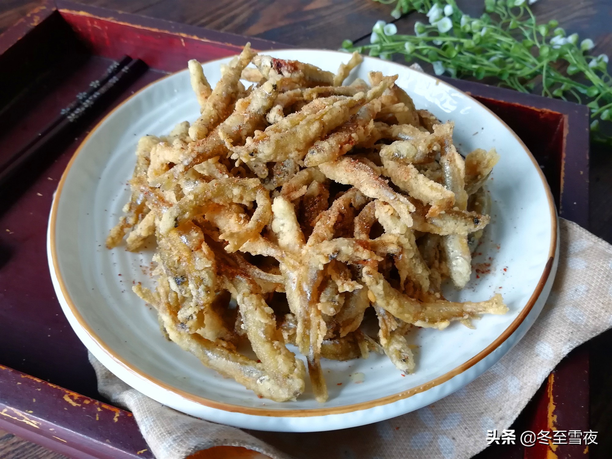 干炸带鱼用什么淀粉酥脆,做干炸鱼做法