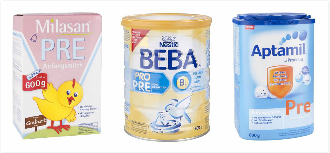 德国人测评中国各种产品,哪些奶粉和德国爱他美配方差不多