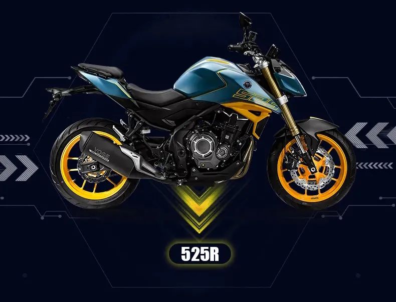 无极250rr换525rr,新感觉abs版双缸250街车全新上市