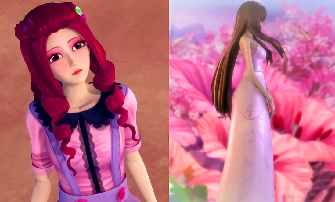 当叶罗丽仙子们来到人类世界,当叶罗丽仙子拿下了头饰