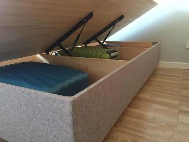 原创纯手工打造实木床,木工diy箱体床制作过程