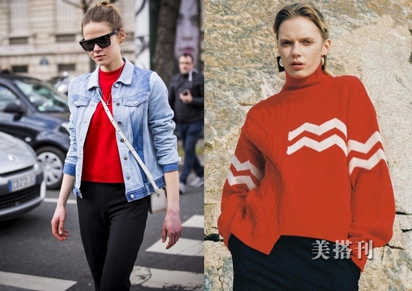 春节红毛衣,春节红毛衣搭配