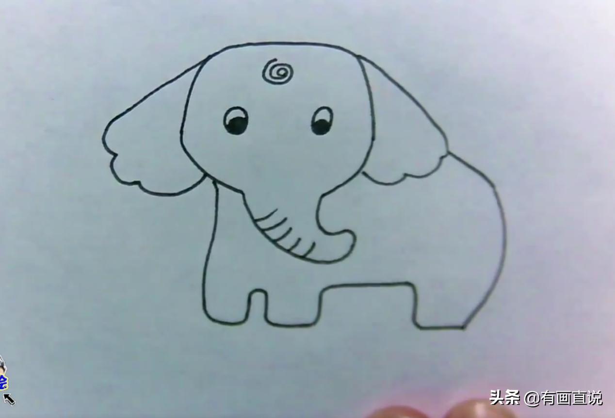 儿童画画教程3-6岁简笔画小公主,7-10岁儿童画画hellokitty简笔画