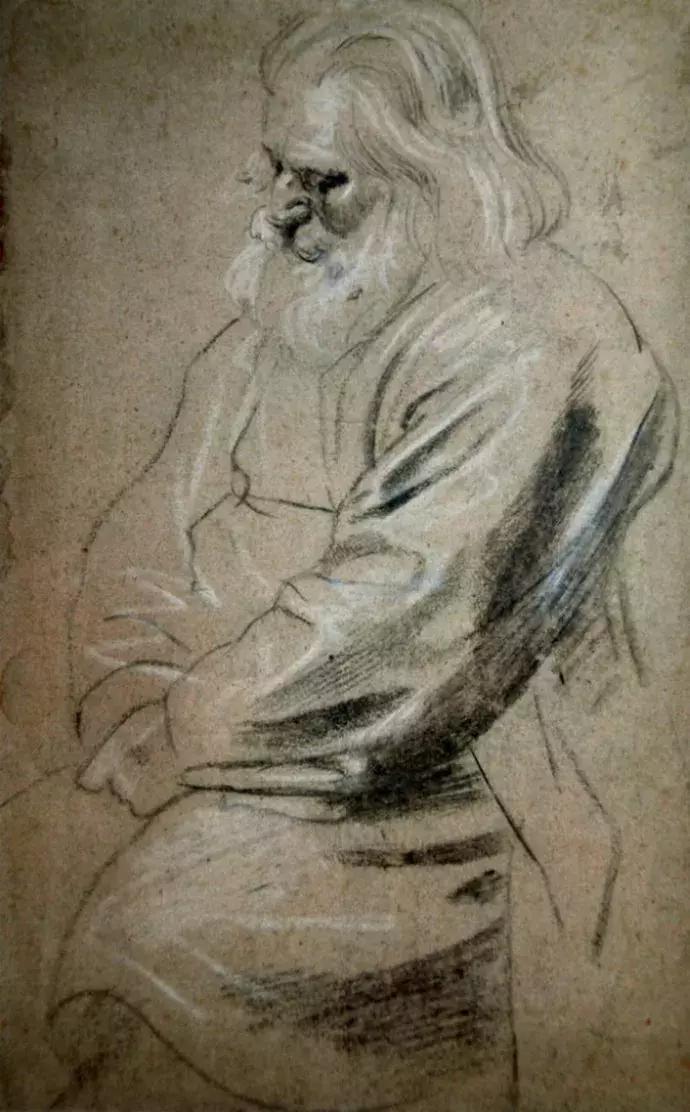 巨匠鲁本斯的素描作品图片,鲁本斯顶级素描