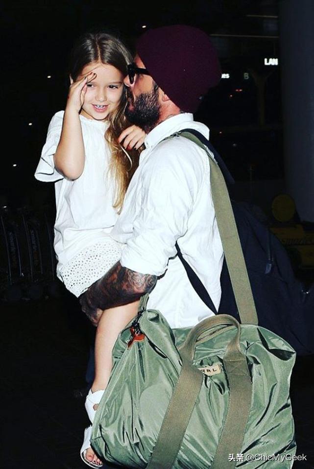 哈珀塞文贝克汉姆妈妈的时尚单品 (贝克汉姆大女儿穿衣风格)